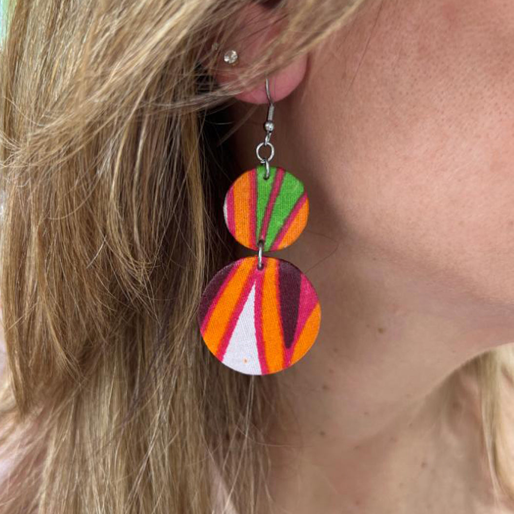 kente earrings