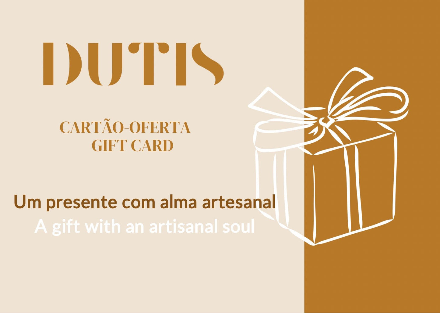 Cartão Oferta Dutis